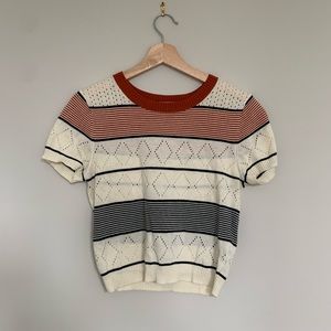 Knit patterned top from RVCA. Great fall piece!